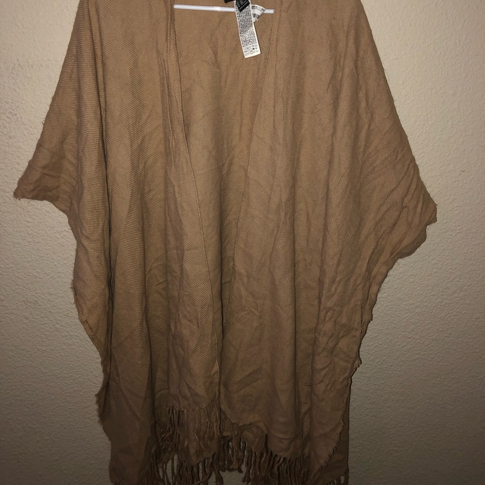 Warm shawl/ scarve jacket